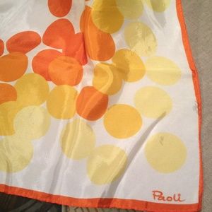 Vintage 70's Paoli scarf